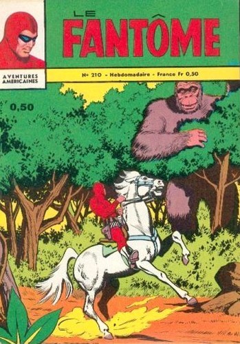Couverture de Le fantôme (1re Série - Aventures Américaines) -210- Le Maître de Kong