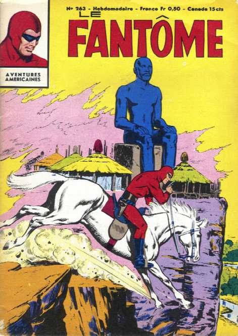 Couverture de Le fantôme (1re Série - Aventures Américaines) -263- L'idole renversée 3/4