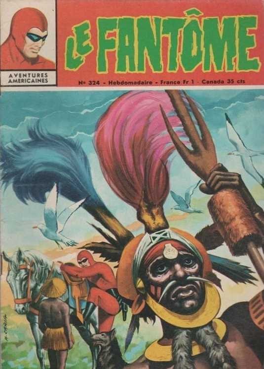 Couverture de Le fantôme (1re Série - Aventures Américaines) -324- L'astronaute et l'amphibie 2/2