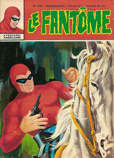 Couverture de Le fantôme (1re Série - Aventures Américaines) -335- La piste de la nuit
