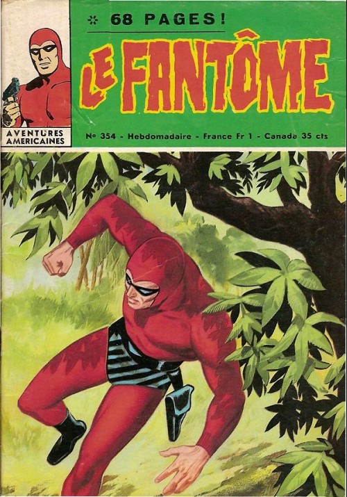 Couverture de Le fantôme (1re Série - Aventures Américaines) -354- La bande du dragon