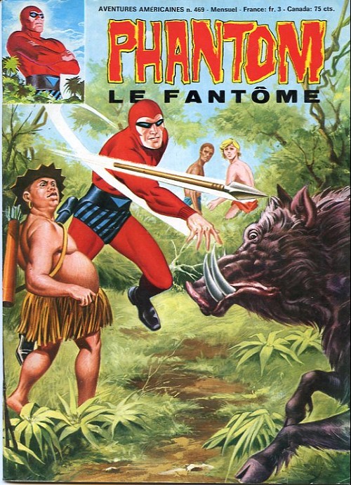 Couverture de Le fantôme (1re Série - Aventures Américaines) -469- L'histoire de Joomba