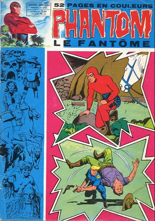 Couverture de Le fantôme (1re Série - Aventures Américaines) -460- La femme fantôme