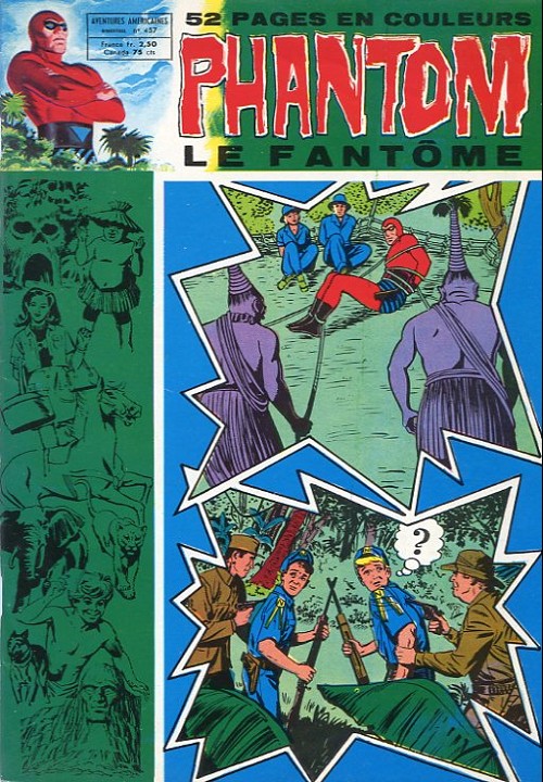 Couverture de Le fantôme (1re Série - Aventures Américaines) -457- La grande épreuve