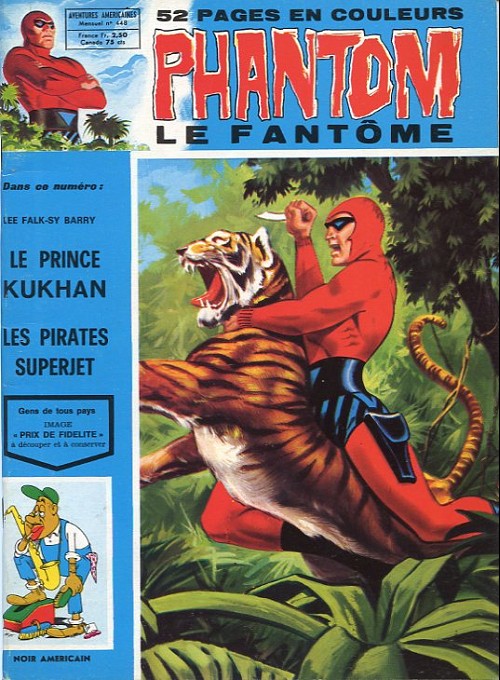 Couverture de Le fantôme (1re Série - Aventures Américaines) -448- Le prince Kukhan