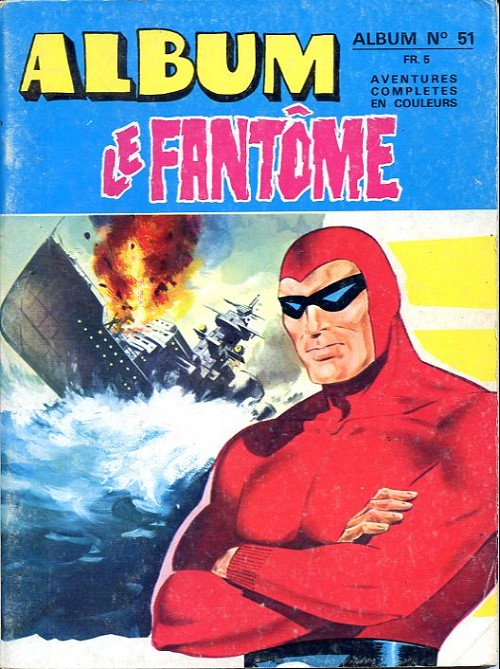 Couverture de Le fantôme (1re Série - Aventures Américaines) -Rec51- Album N°51 (du n°448 au n°449)