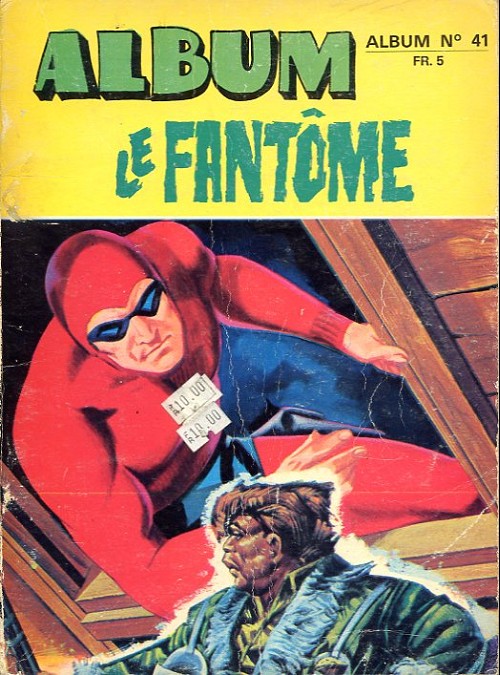Couverture de Le fantôme (1re Série - Aventures Américaines) -Rec41- Album N°41 (du n°415 au n°418)