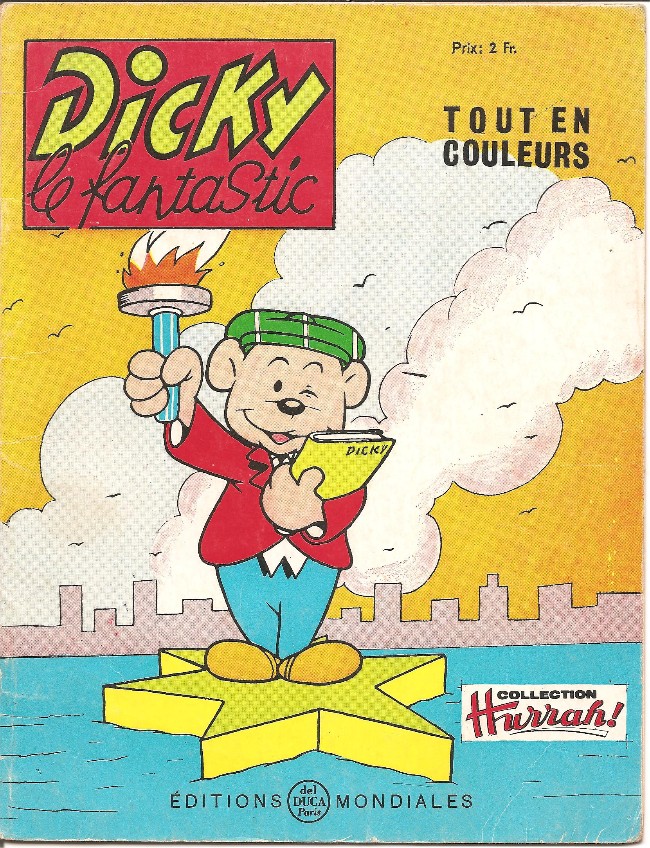 Couverture de Dicky le fantastic (2e Série - tout en couleurs) -47- Dicky en Amérique
