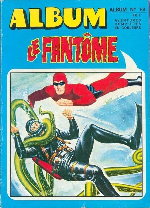 Couverture de Le fantôme (1re Série - Aventures Américaines) -Rec54- Album N°54 (du n°454 au n°456)