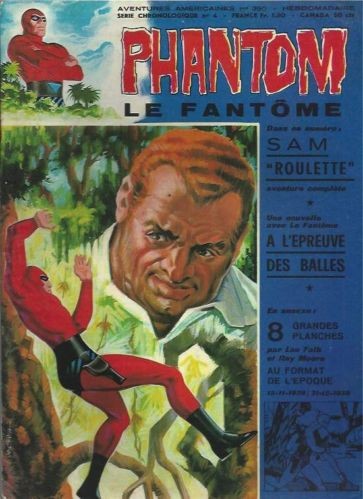 Couverture de Le fantôme (1re Série - Aventures Américaines) -390- Sam roulette