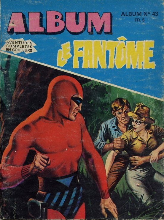 Couverture de Le fantôme (1re Série - Aventures Américaines) -Rec43- Album N°43 (du n°423 au n°426)