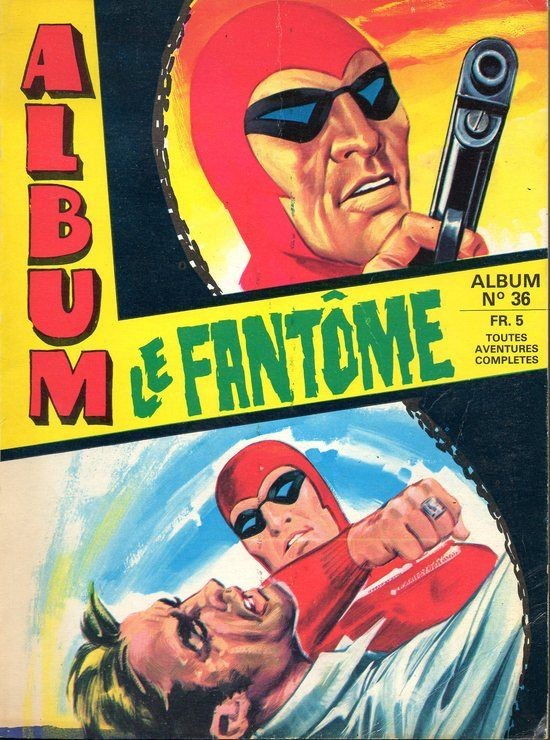 Couverture de Le fantôme (1re Série - Aventures Américaines) -Rec36- Album N°36 (du n°387 au n°392)