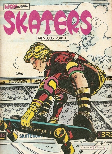 Couverture de Skaters (Aventures et Voyages) -4- Red Skate - Alerte à la bombe