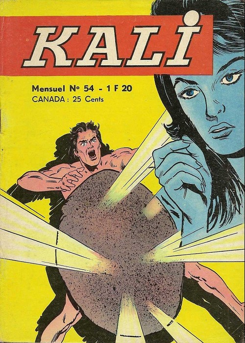 Couverture de Kali (Jeunesse et Vacances) -54- La secte des mendiants