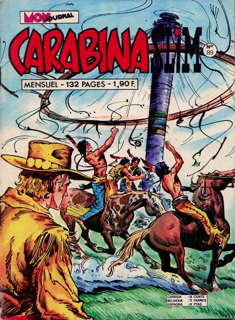 Couverture de Carabina Slim -89- La bande infernale