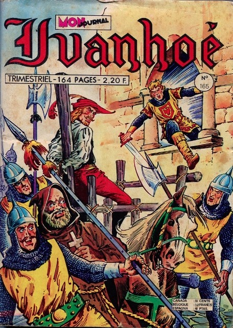 Couverture de Ivanhoé (1re Série - Aventures et Voyages) -165- Le monstre de Bedford