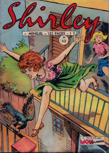Couverture de Shirley (1e série - Mon Journal) (puis Belinda) -32- La mascotte de Westvale