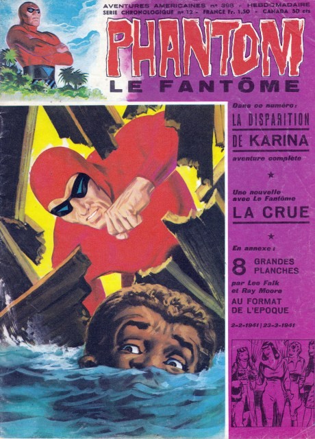 Couverture de Le fantôme (1re Série - Aventures Américaines) -398- La disparition de Karina