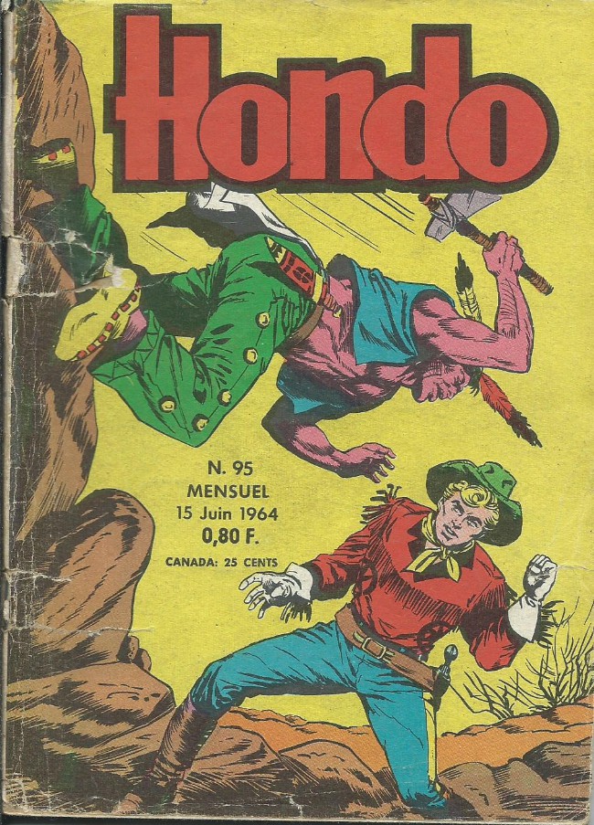 Couverture de Hondo (Davy Crockett puis) -95- Numéro 95