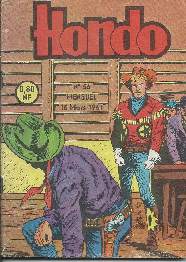 Couverture de Hondo (Davy Crockett puis) -56- Mission secrète