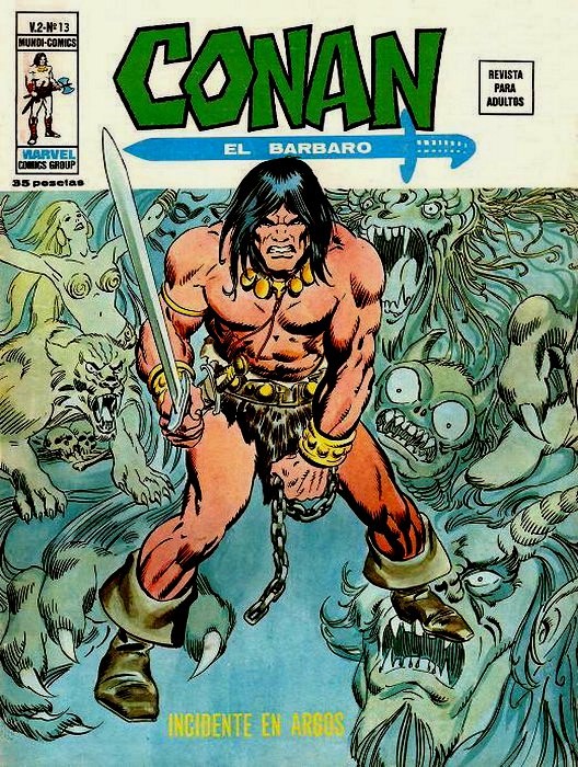 Couverture de Conan Vol. 2 (Vértice) -13- Incidente en Argos
