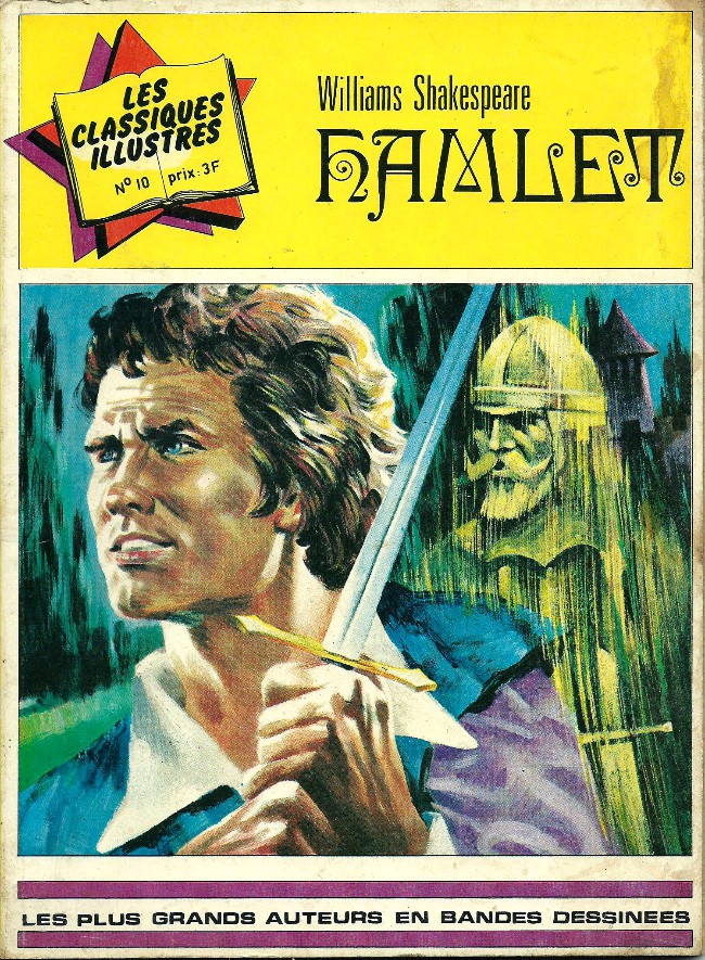 Couverture de Les classiques illustrés (2e Série) -10- Hamlet