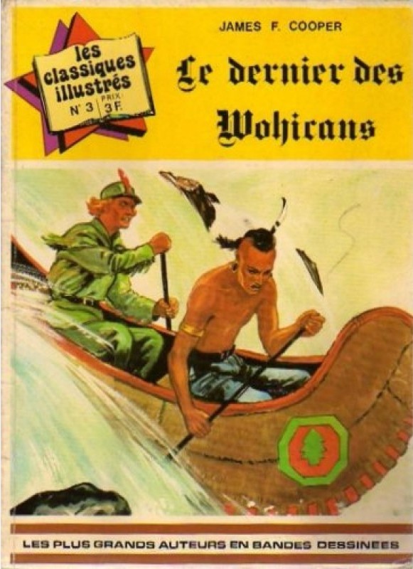 Couverture de Les classiques illustrés (2e Série) -3- Le dernier des Mohicans