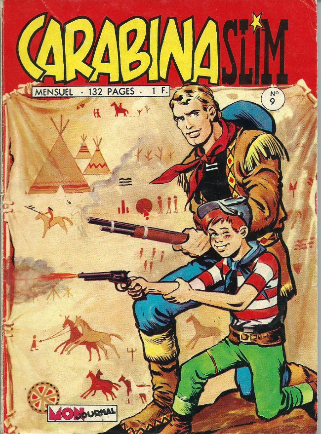 Couverture de Carabina Slim -9- Le repaire du démon