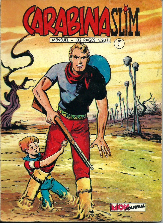 Couverture de Carabina Slim -21- La mort indienne