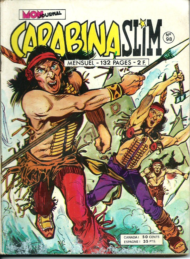 Couverture de Carabina Slim -98- La grande illusion