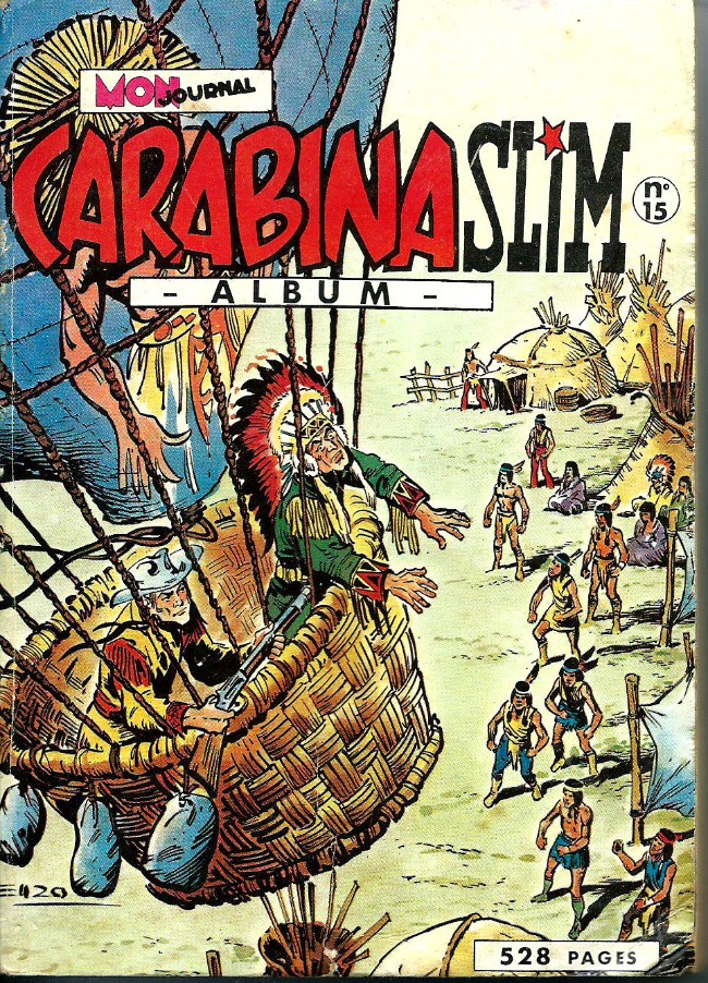 Couverture de Carabina Slim -Rec15- Album N°15 (du n°57 au n°60)