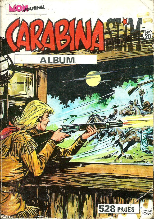 Couverture de Carabina Slim -Rec20- Album N°20 (du n°77 au n°80)