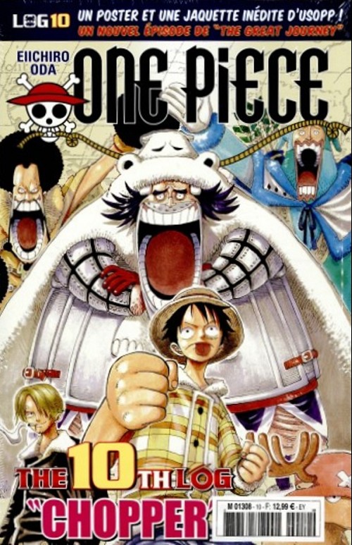 Couverture de One Piece - La collection (Hachette) -10- The 10th log