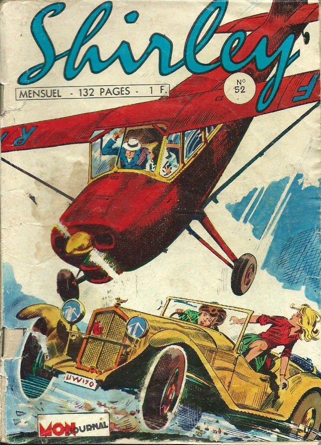 Couverture de Shirley (1e série - Mon Journal) (puis Belinda) -52- L'homme aux deux visages