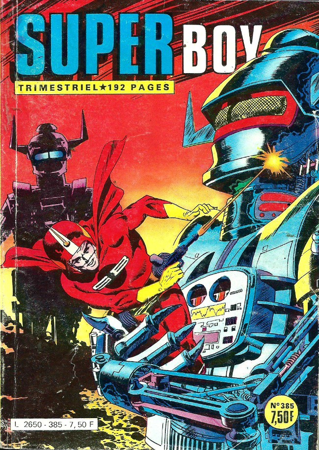 Couverture de Super Boy (2e série) -385- Johnny Galaxie