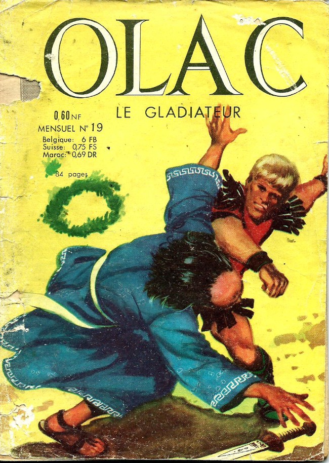 Couverture de Olac le gladiateur -19- Numéro 19