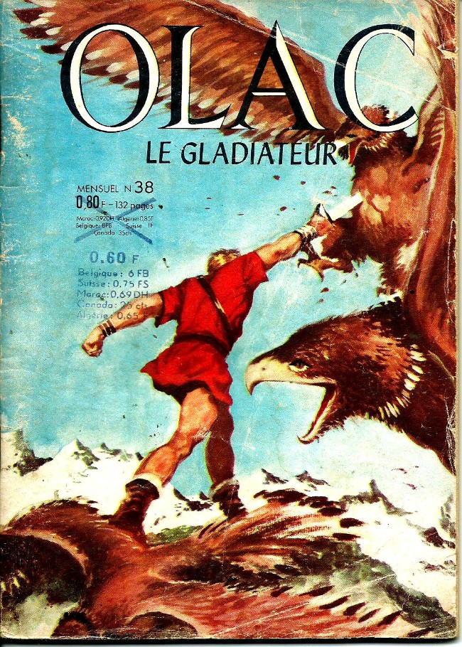 Couverture de Olac le gladiateur -38- Numéro 38