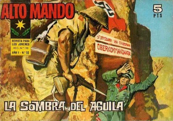Couverture de Alto Mando -10- La sombra del águila