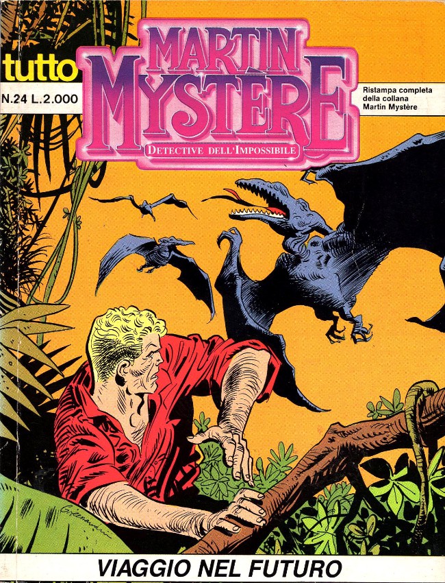 Couverture de Martin Mystère (detective dell'impossibile) -24b- Viaggio nel futuro