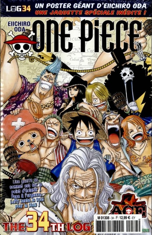 Couverture de One Piece - La collection (Hachette) -34- The 34th Log