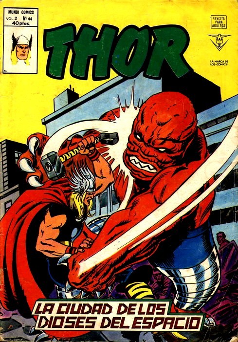 Couverture de Thor (Vol.2) -44- ¡La ciudad de los Dioses del Espacio!