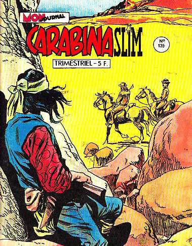 Couverture de Carabina Slim -139- La révolte des pawnees
