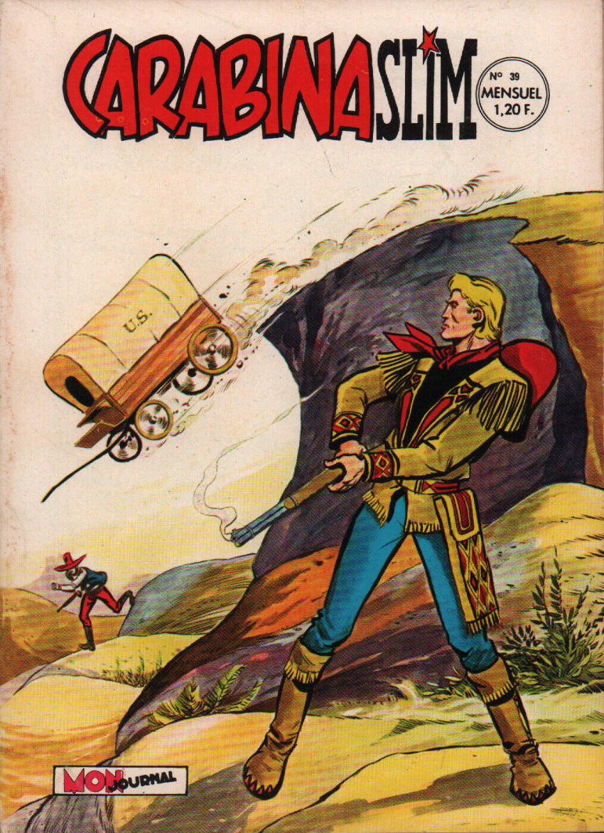 Couverture de Carabina Slim -39- Le rendez-vous des mitrailleuses