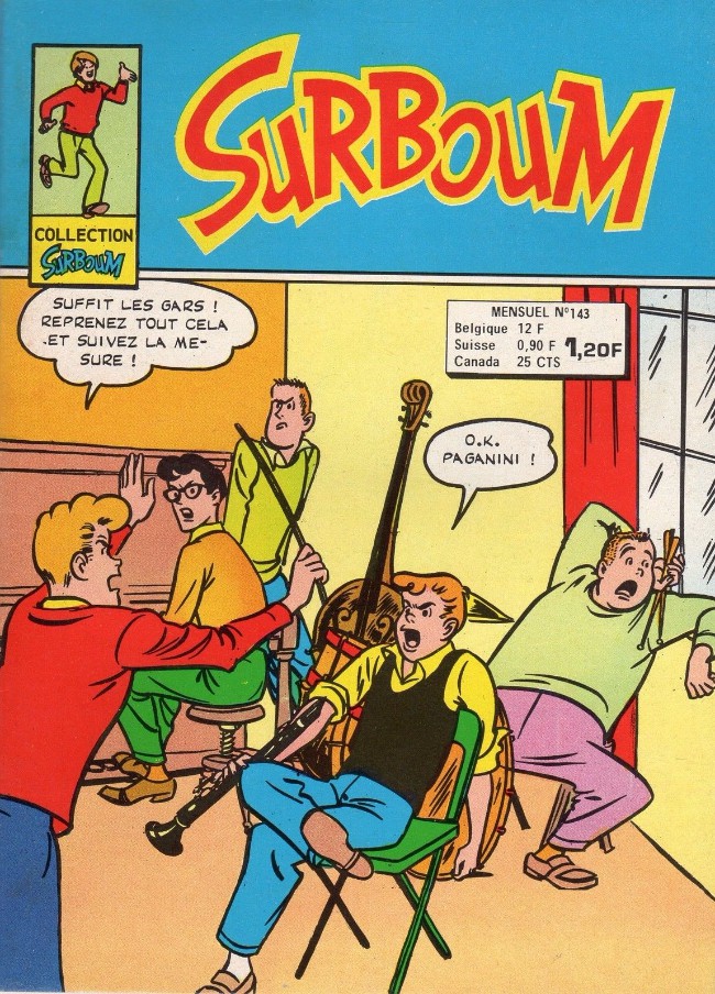 Couverture de Surboum (Arédit) -143- Bob : Tel est pris qui croyait prendre