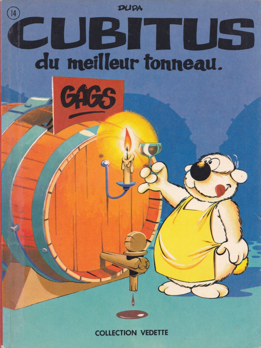 Couverture de Cubitus (1re série) -1- Cubitus du meilleur tonneau