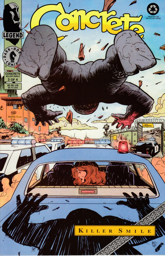 Couverture de Concrete: Killer smile (1994) -3- Concrete: Killer smile #3 of 4