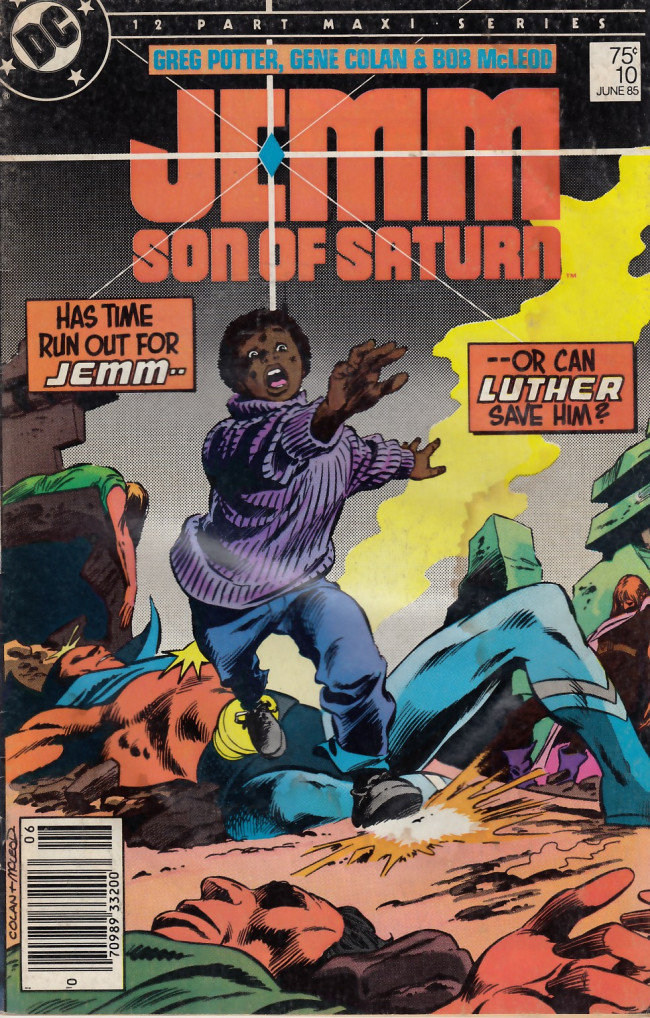 Couverture de Jemm, son of Saturn (1984) -10- Rebirth