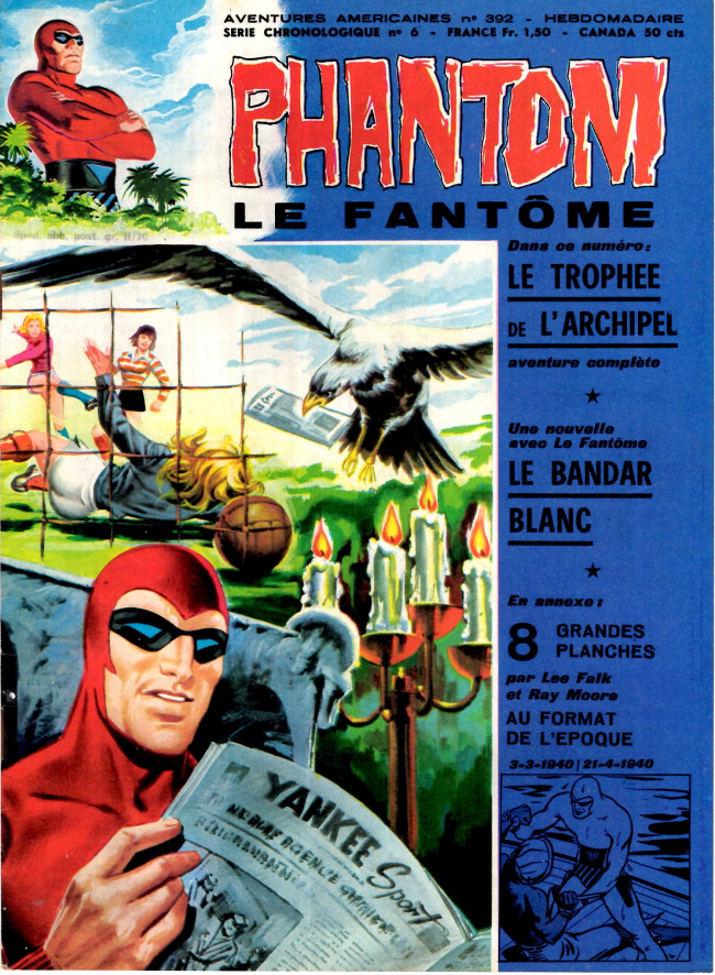 Couverture de Le fantôme (1re Série - Aventures Américaines) -392- Le Triomphe de l'Archipel