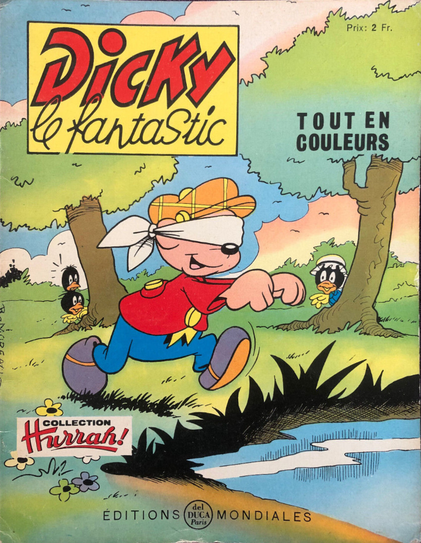 Couverture de Dicky le fantastic (2e Série - tout en couleurs) -17- Dicky Jockey