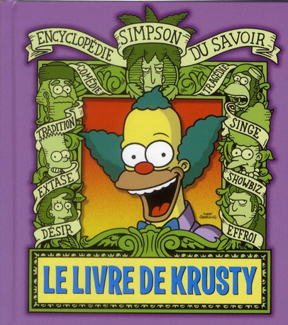 Couverture de Simpson (Encyclopédie du savoir) - Le Livre de Krusty